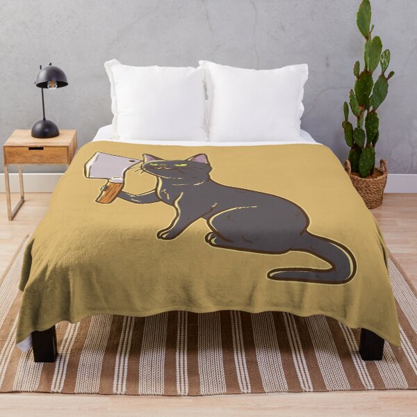 Item preview, Hilarious Angry Cat With Knife   designed and sold by Maria Garcia.