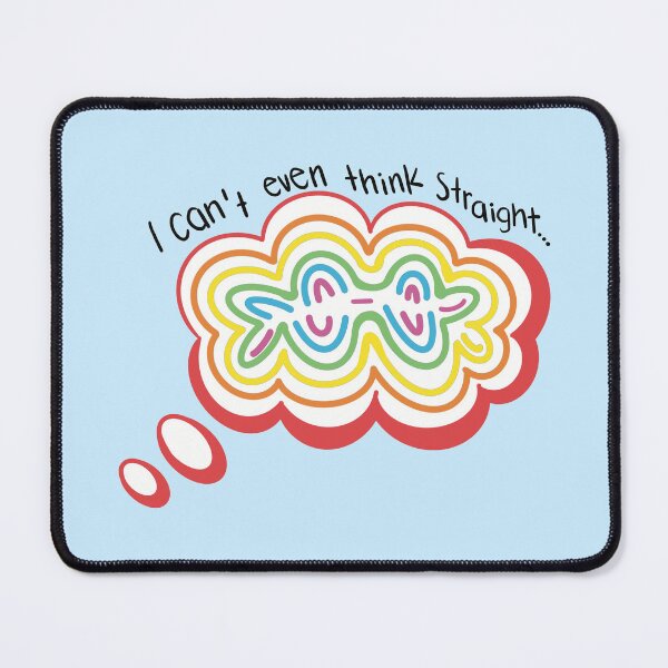 Item preview, I can’t even think straight LGBT community quote designed and sold by Florvolcanica.