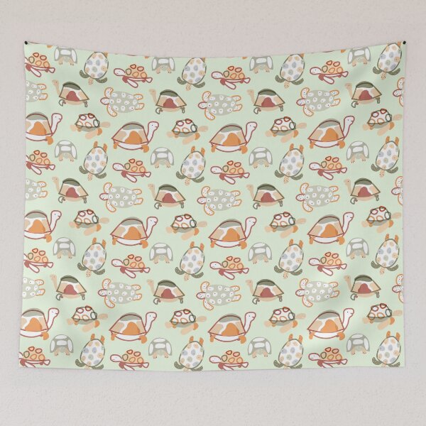 Item preview, Abstract drawing of Sea Turtles designed and sold by MazingPatterns.