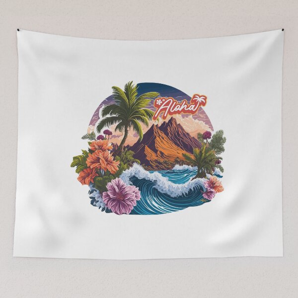 Item preview, Hawaiian Aloha designed and sold by SimpleSteve.