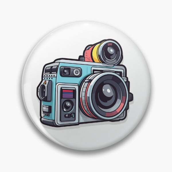 Item preview, Vintage Camara Sticker Throwback 004 designed and sold by PlanetArchive.