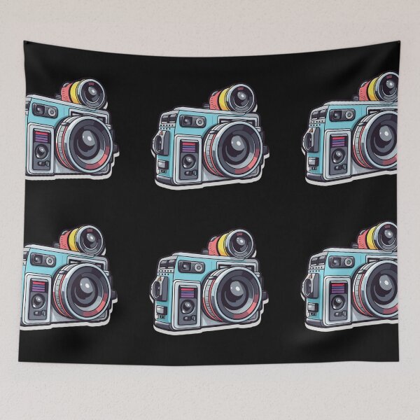 Item preview, Vintage Camara Sticker Throwback 004 designed and sold by PlanetArchive.