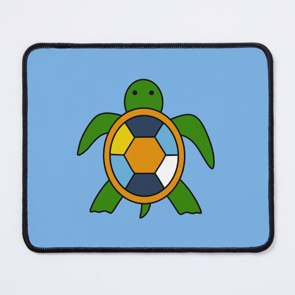 Item preview, Aroace flag turtle designed and sold by bookwoof.