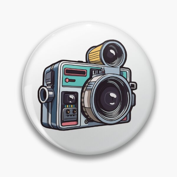 Item preview, Vintage Camara Sticker Throwback 003 designed and sold by PlanetArchive.