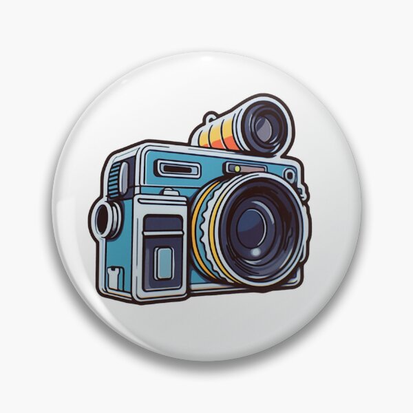 Item preview, 90s Tech Vintage Camara Sticker Throwback 002 designed and sold by PlanetArchive.