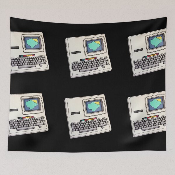 Item preview, Computer Desktop Sticker Throwback 001 designed and sold by PlanetArchive.
