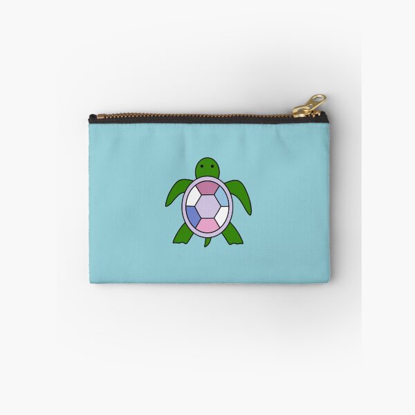 Item preview, Bigender flag turtle designed and sold by bookwoof.