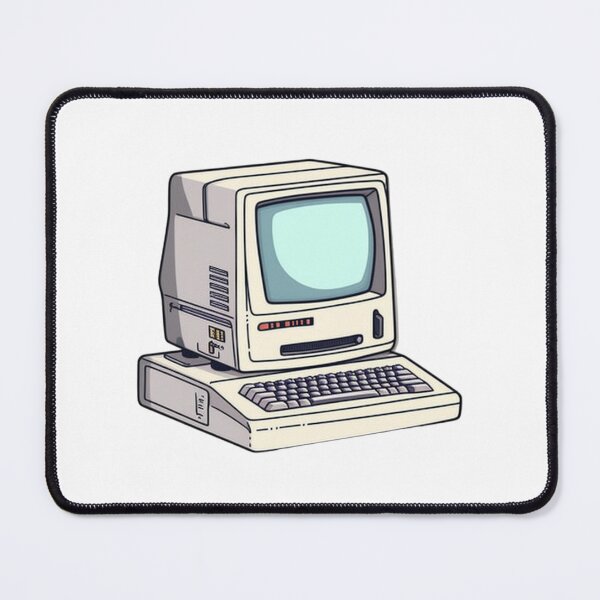 Item preview, Technology Computer Desktop Sticker Throwback 002 designed and sold by PlanetArchive.