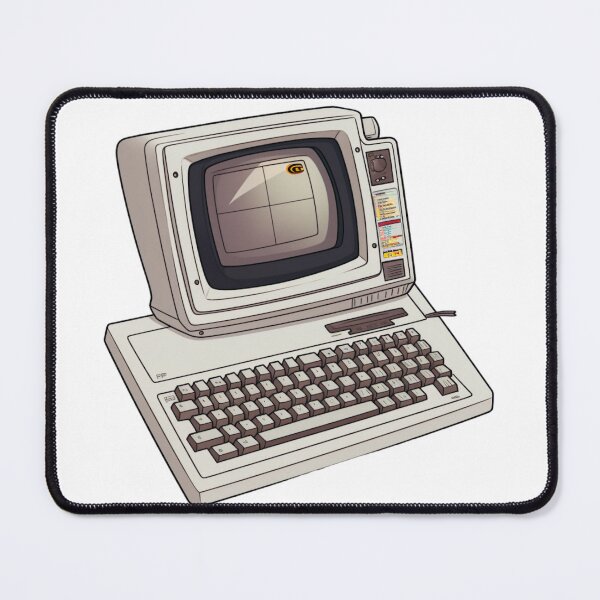 Item preview, Retro Technology Computer Desktop Sticker Throwback 004 designed and sold by PlanetArchive.