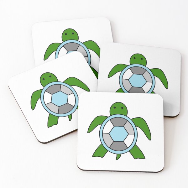 Item preview, Demiboy flag turtle designed and sold by bookwoof.