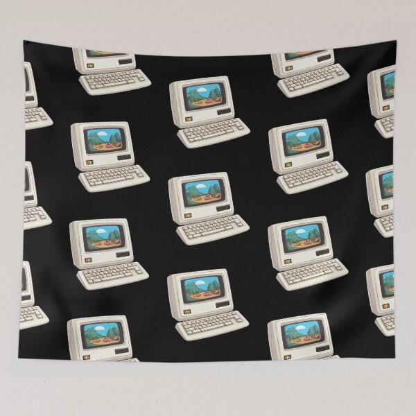 Item preview, 90s Technology Computer Desktop Sticker Throwback 004 designed and sold by PlanetArchive.
