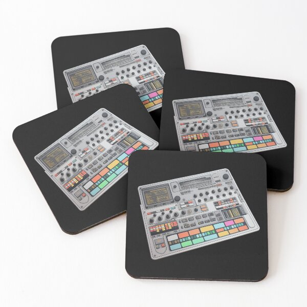 Item preview, 80s Technology Sticker Techno Beat Maker 005 designed and sold by PlanetArchive.