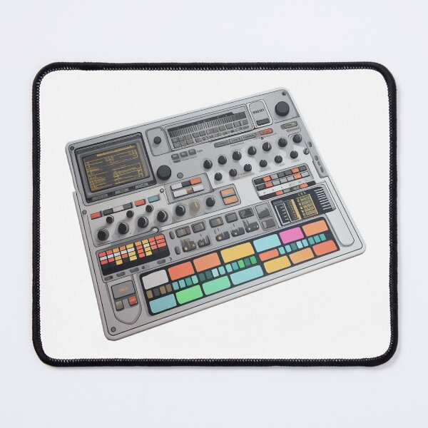 Item preview, 80s Technology Sticker Techno Beat Maker 005 designed and sold by PlanetArchive.