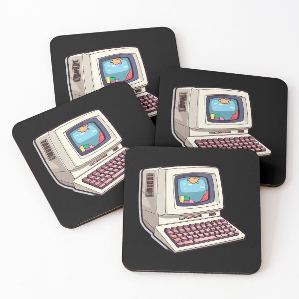 Item preview, Technology Computer Desktop Sticker Throwback 006 designed and sold by PlanetArchive.