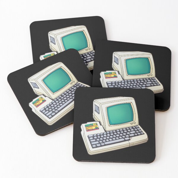Item preview, 90s Tech Computer Desktop Sticker Throwback 007 designed and sold by PlanetArchive.