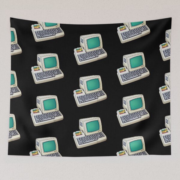Item preview, 90s Tech Computer Desktop Sticker Throwback 007 designed and sold by PlanetArchive.