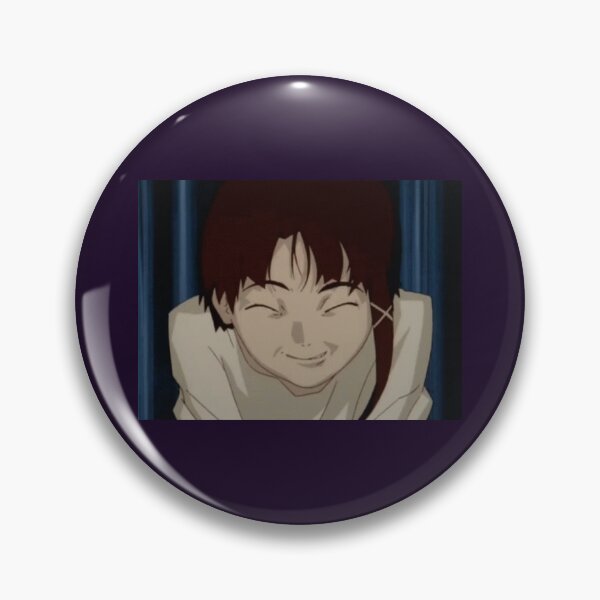 Item preview, Smirking Lain designed and sold by MerikuroCreates.