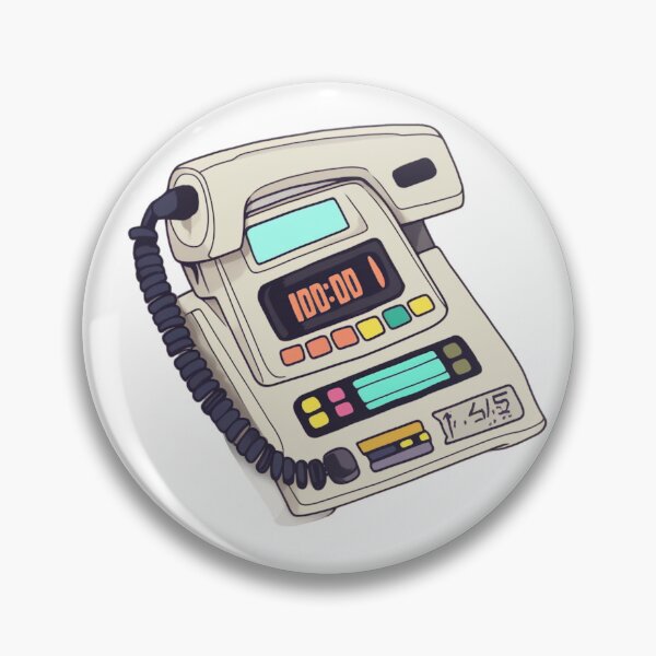Item preview, Telephone Landline Sticker Throwback 004 designed and sold by PlanetArchive.
