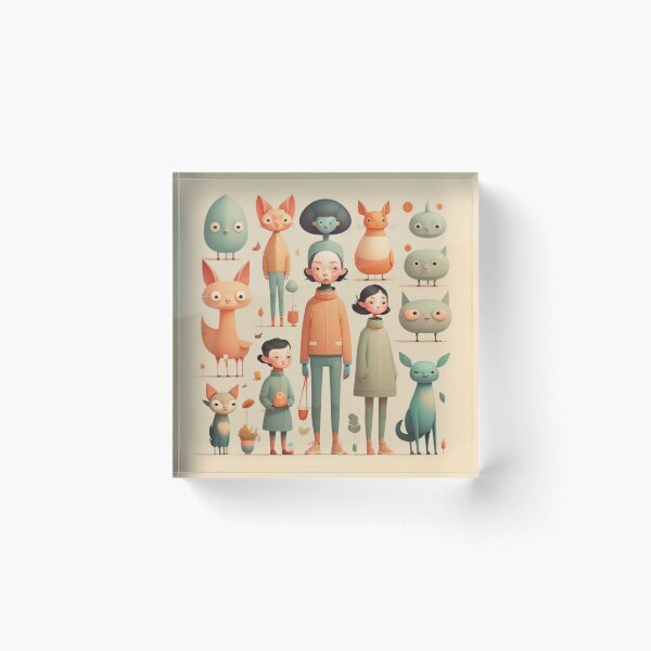 Artikelvorschau, Quirky and whimsical character no.1 entworfen und verkauft von SpecialForceART.