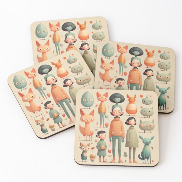 Item preview, Quirky and whimsical character no.1 designed and sold by SpecialForceART.