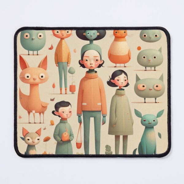 Item preview, Quirky and whimsical character no.1 designed and sold by SpecialForceART.
