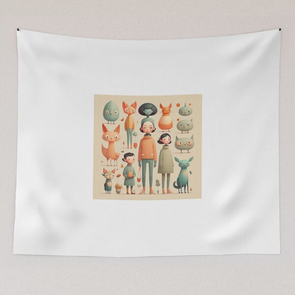 Artikelvorschau, Quirky and whimsical character no.1 entworfen und verkauft von SpecialForceART.