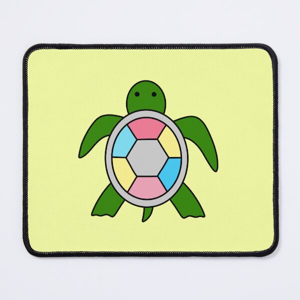 Item preview, Genderflux flag turtle designed and sold by bookwoof.
