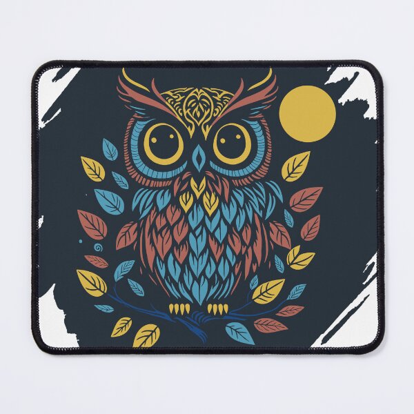 Item preview, Polygonal owl print design - a unique and eye-catching design designed and sold by dakaseli.
