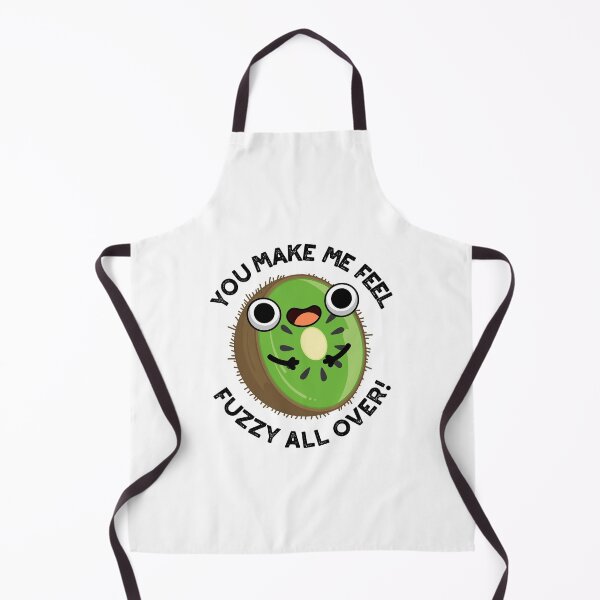 Item preview, You Make Me Feel Fuzzy All Over Funny Kiwifruit Puns  designed and sold by punnybone.