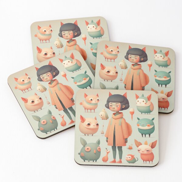 Item preview, Quirky and whimsical character no.3 designed and sold by SpecialForceART.