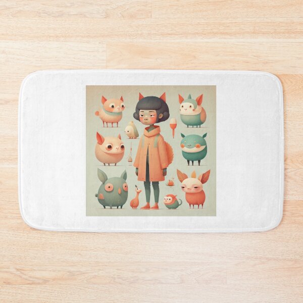 Artikelvorschau, Quirky and whimsical character no.3 entworfen und verkauft von SpecialForceART.