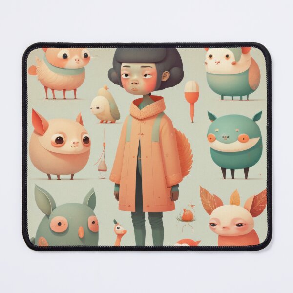 Item preview, Quirky and whimsical character no.3 designed and sold by SpecialForceART.