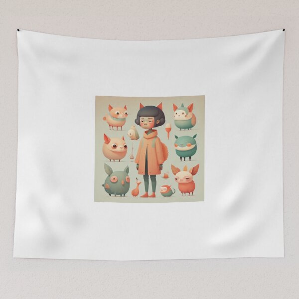 Artikelvorschau, Quirky and whimsical character no.3 entworfen und verkauft von SpecialForceART.