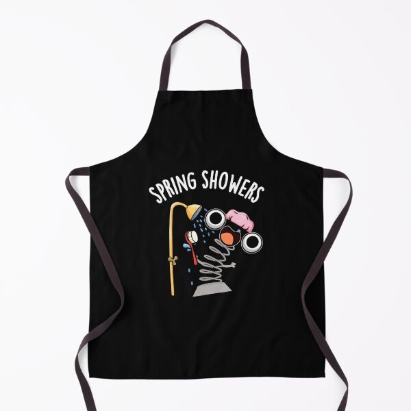 Item preview, Spring Showers Funny Season Puns (Dark BG) designed and sold by punnybone.