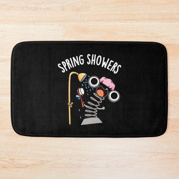 Item preview, Spring Showers Funny Season Puns (Dark BG) designed and sold by punnybone.