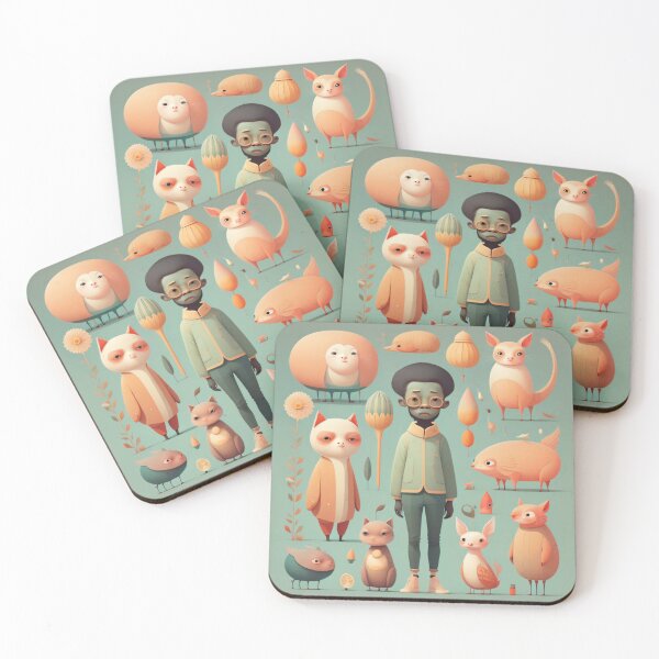 Item preview, Quirky and whimsical character no.4 designed and sold by SpecialForceART.