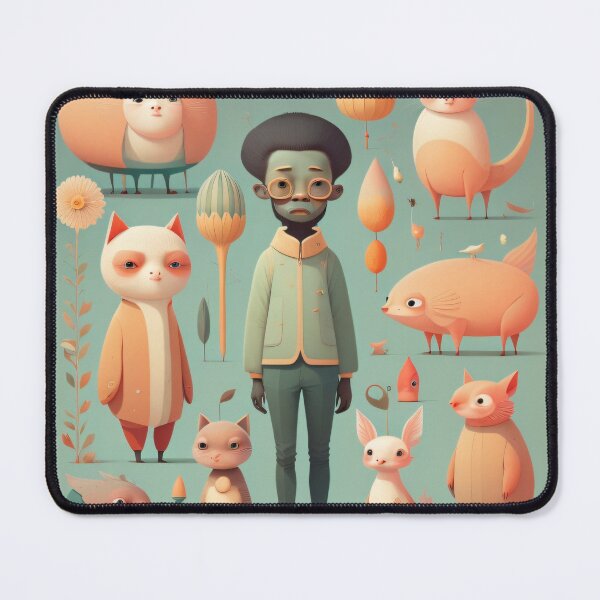 Item preview, Quirky and whimsical character no.4 designed and sold by SpecialForceART.