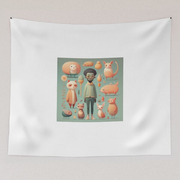 Artikelvorschau, Quirky and whimsical character no.4 entworfen und verkauft von SpecialForceART.