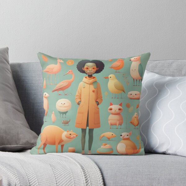 Item preview, Quirky and whimsical character no.5 designed and sold by SpecialForceART.