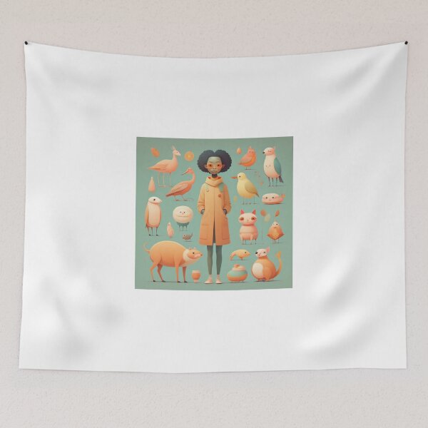 Artikelvorschau, Quirky and whimsical character no.5 entworfen und verkauft von SpecialForceART.