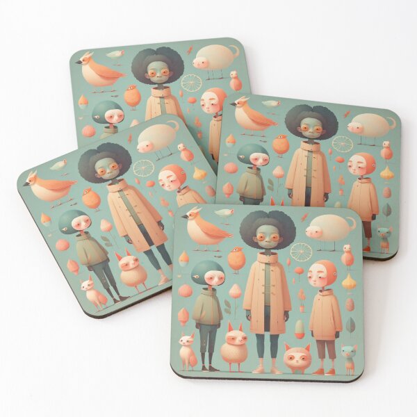Item preview, Quirky and whimsical character no.6 designed and sold by SpecialForceART.
