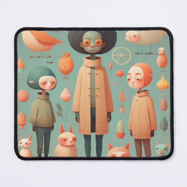 Item preview, Quirky and whimsical character no.6 designed and sold by SpecialForceART.