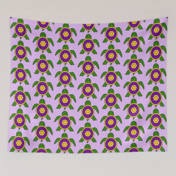 Item preview, Intersex flag turtle designed and sold by bookwoof.