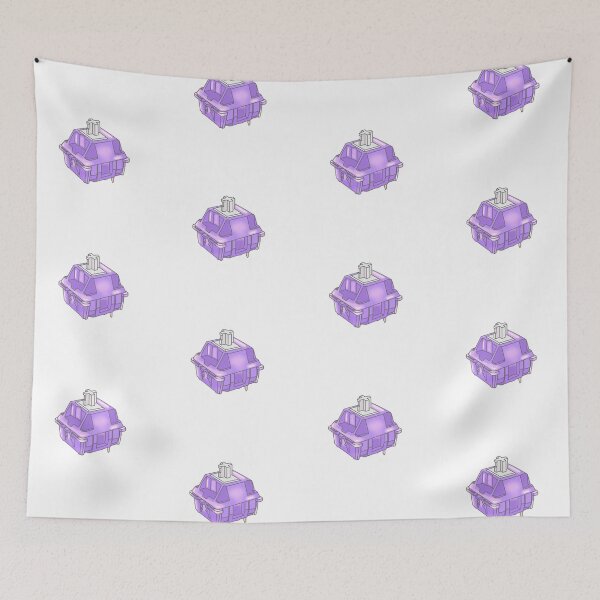Item preview, Simple Lavender Switch Linear Mechanical Switch designed and sold by Vectorations.