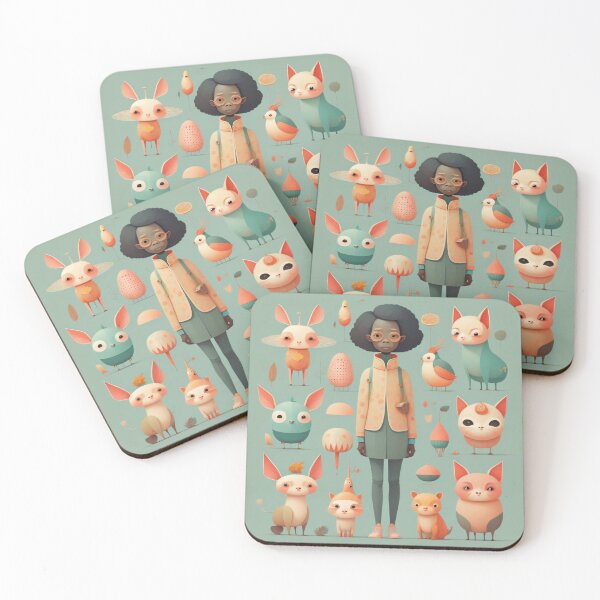 Item preview, Quirky and whimsical character no.7 designed and sold by SpecialForceART.