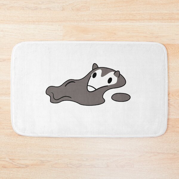Item preview, Melted opossum in puddle designed and sold by BeastlyBestie.