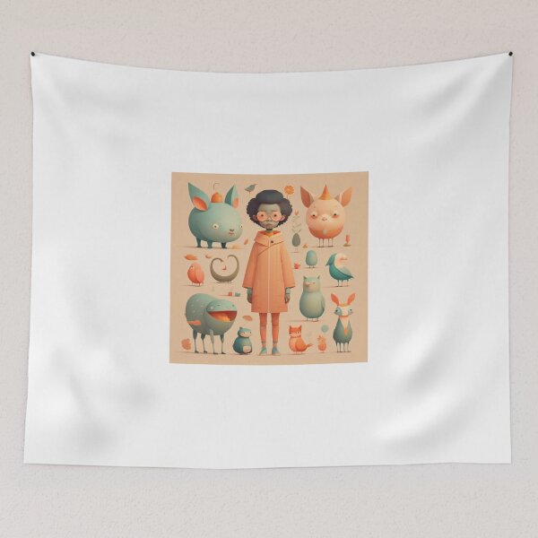 Artikelvorschau, Quirky and whimsical character no.8 entworfen und verkauft von SpecialForceART.
