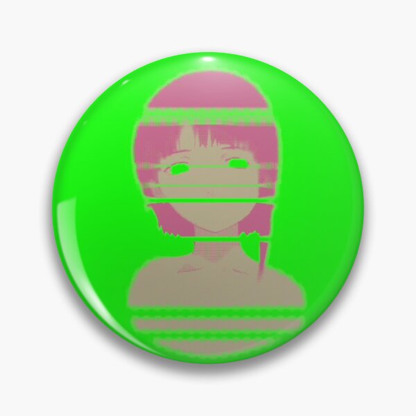 Item preview, Lain Cybercore Green Design designed and sold by MerikuroCreates.