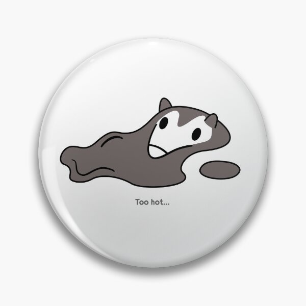 Item preview, Melted opossum in puddle, too hot designed and sold by BeastlyBestie.