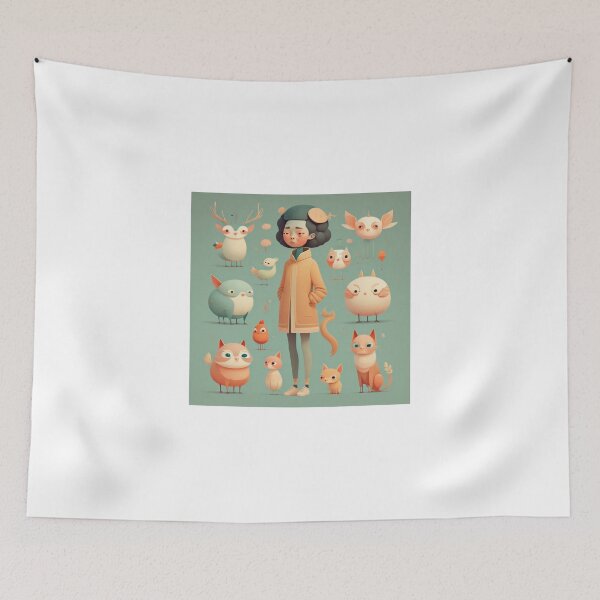 Artikelvorschau, Quirky and whimsical character no.9 entworfen und verkauft von SpecialForceART.